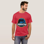 カンブリアパーク アノマロカリス 先史時代のポップカルチャー Tシャツ (正面フル)