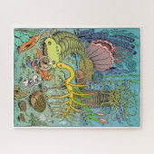 カンブリアンクリーチャーパズル ジグソーパズル (横)