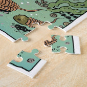 カンブリアンクリーチャーパズル ジグソーパズル (側面)