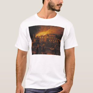 カンブレーのカテドラルの火、1859年9月9日 Tシャツ