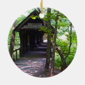 カンブロン橋, メディソン郡, アラバマ州 セラミックオーナメント (裏面)