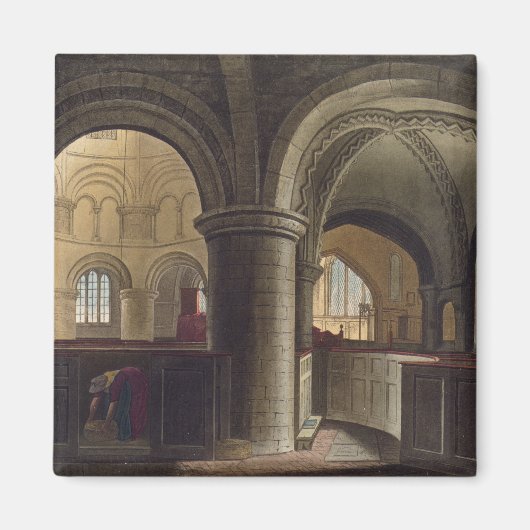 カンブ聖墳墓教会インテリア マグネット (正面)