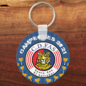 カンペオネスC.D. FASフットボールサルバドレーニョ キーホルダー (正面)