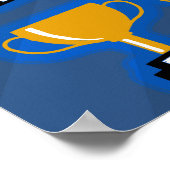 カンペオネスC.D. FASフットボールサルバドレーニョ ポスター (角)