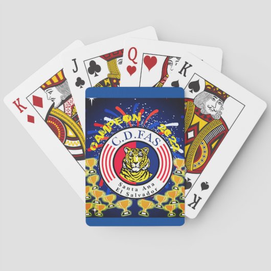 カンペーン2022 C.D. FASエルサルバドルフットボール トランプ (裏面)