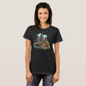 カンボグラフティアーバンデコーワットアート Tシャツ (正面フル)