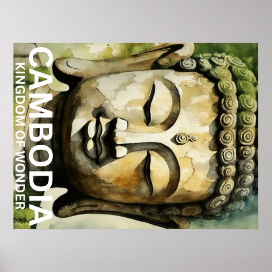 カンボジアのはがき ポスター (正面)