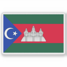 カンボジアのシャム民族国旗 シール