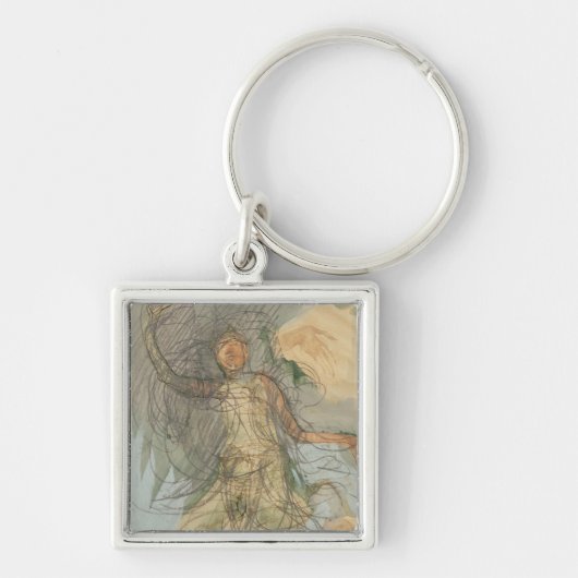 カンボジアのダンサー キーホルダー (正面)