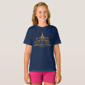 カンボジアのプノンペン 東南アジア Tシャツ (正面フル)
