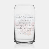 カンボジアの仏教の叡智の地図と僧侶 ガラス缶 (裏面)