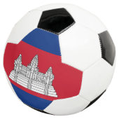 カンボジアの国旗 サッカーボール (3/4)