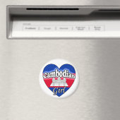 カンボジアの少女 マグネット (インサイチュ (食洗機))