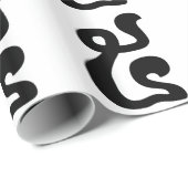 カンボジアの数字5 / 五 / ៥（プラム） - クメール文字 ラッピングペーパー (ロールコーナー)