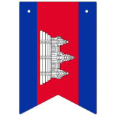 カンボジアの旗 バンティングフラッグ (第3の旗)