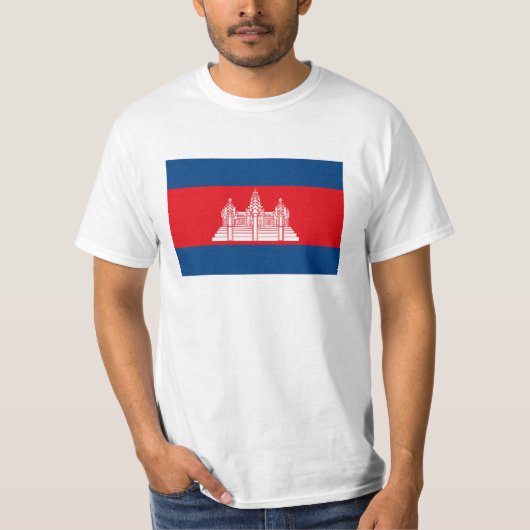 カンボジアのTシャツ Tシャツ (正面)