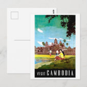 カンボジアを訪れよう ポストカード (正面/裏面)