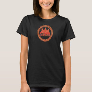 カンボジアアンコールワット寺院 Tシャツ