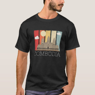 カンボジアアンコールワット・テンプル・オブ・アジア Tシャツ