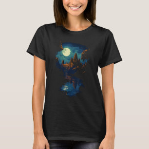 カンボジアクメールアンコールワットカンボジ伝統的ャンニ Tシャツ