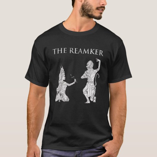 カンボジアンクメール伝統的ダンスリアムカー Tシャツ (正面)