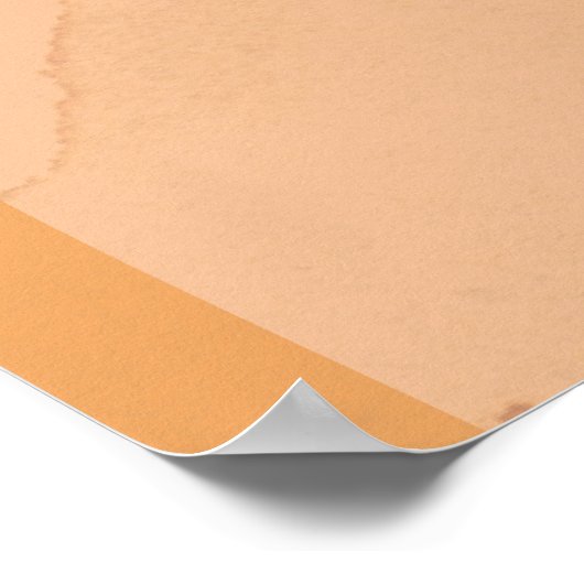 カンボジアヴィンテージ旅行ポスター ポスター (角)