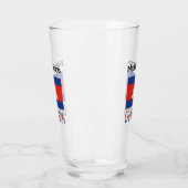 カンボジア国パーソナライズされた旗 タンブラーグラス (左)