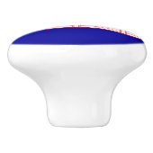 カンボジア国旗のセラミックノブ セラミックノブ (側面)