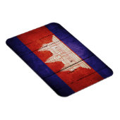 カンボジア国旗；カンボジア；クメール マグネット (右側)