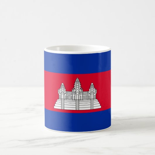 カンボジア国旗 コーヒーマグカップ (中央)