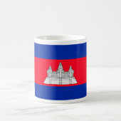 カンボジア国旗 コーヒーマグカップ (中央)