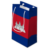 カンボジア国旗 スモールペーパーバッグ (裏面アングル)