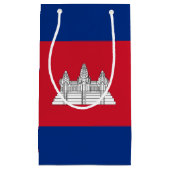 カンボジア国旗 スモールペーパーバッグ (正面)