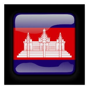 カンボジア国旗 ポスター
