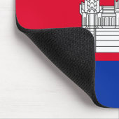 カンボジア国旗 マウスパッド (コーナー)