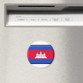 カンボジア国旗 マグネット (インサイチュ (食洗機))