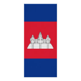 カンボジア国旗 ラックカード