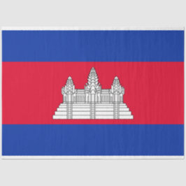 カンボジア国旗 薄葉紙