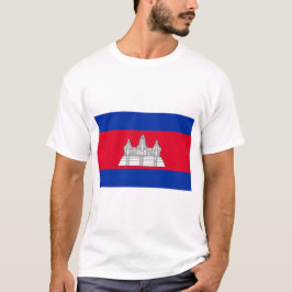 カンボジア国旗 Tシャツ
