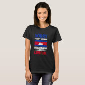 カンボジア国旗 Tシャツ (正面フル)