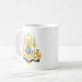 カンボジア国王室の軍部 コーヒーマグカップ (正面左)