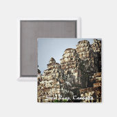 カンボジア寺院遺跡マグネット マグネット (正面/裏面)