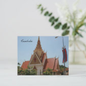 カンボジア寺院 ポストカード (スタンド正面)