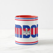 カンボジア愛国的なコーヒーとシピン マグカップ (中央)