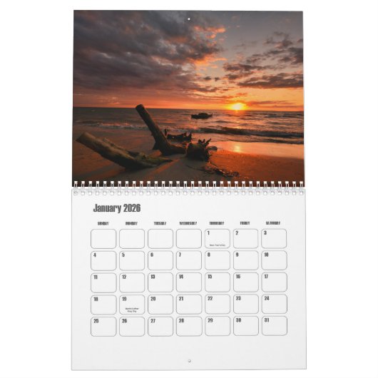 カンボジア暦 カレンダー (1月 2026)