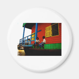 カンボジア浮遊村 マグネット