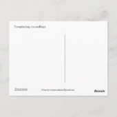 カンボジア田植え ポストカード (裏面)