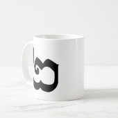 カンボジア第2 / 2 / ២ (Pi)クメール語 コーヒーマグカップ (正面左)