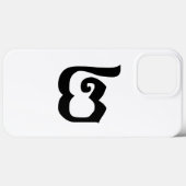 カンボジア第2 / 2 / ២ (Pi)クメール語 Case-Mate iPhoneケース (裏面 (横))