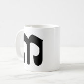 カンボジア第3位/第3位/(៣Bei)クメール脚本 コーヒーマグカップ (正面左)